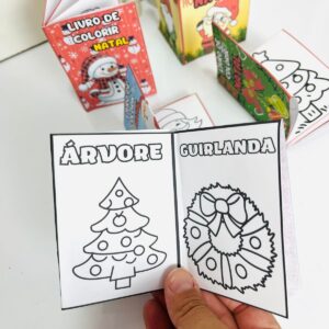 Livrinho de colorir de Natal