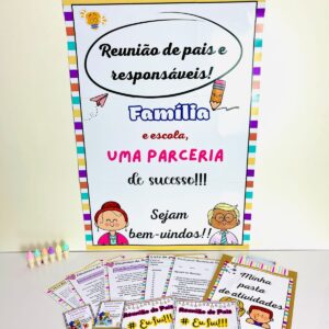 kit reunião de pais