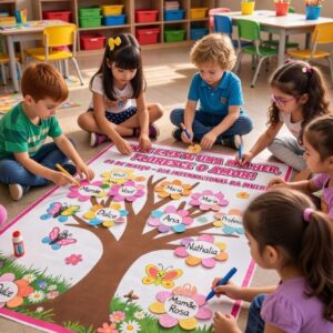 Painel interativo dia das mulheres