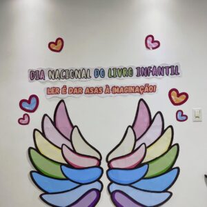 Painel asas dia do livro infantil