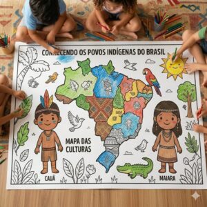 Painel coletivo povos indígenas