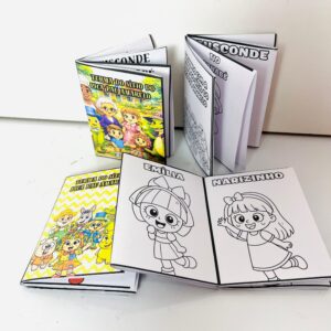 Livrinho colorir sítio do pica pau amarelo ( dia do livro )