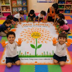 Cartaz flor maio laray
