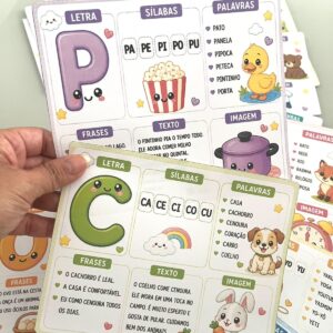 Fichas de leitura divertida