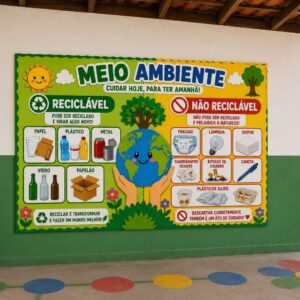 Painel decorativo meio ambiente