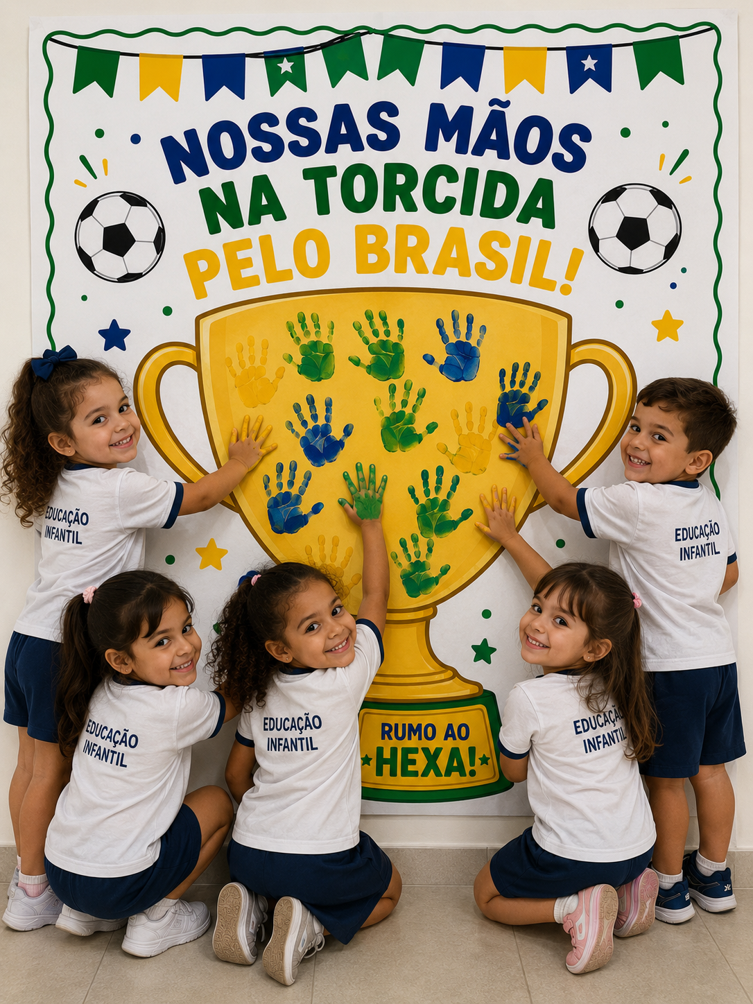 Painel coletivo Mãozinha