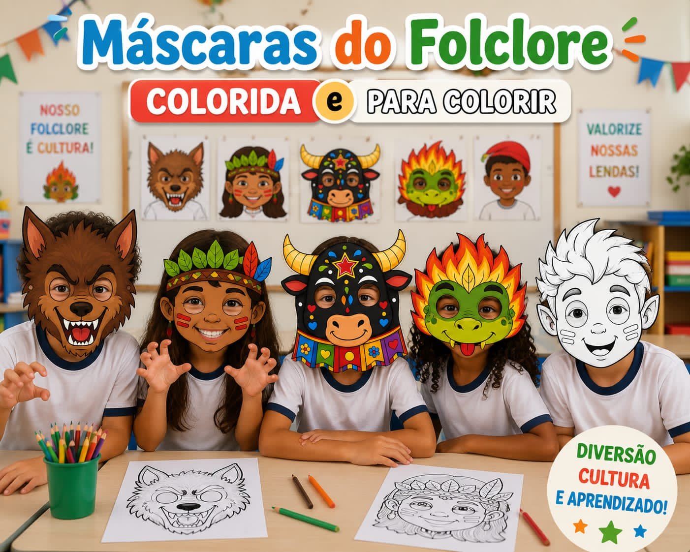 Máscaras do folclore - Imagem 2