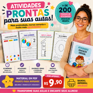 Combo apostila educação especial