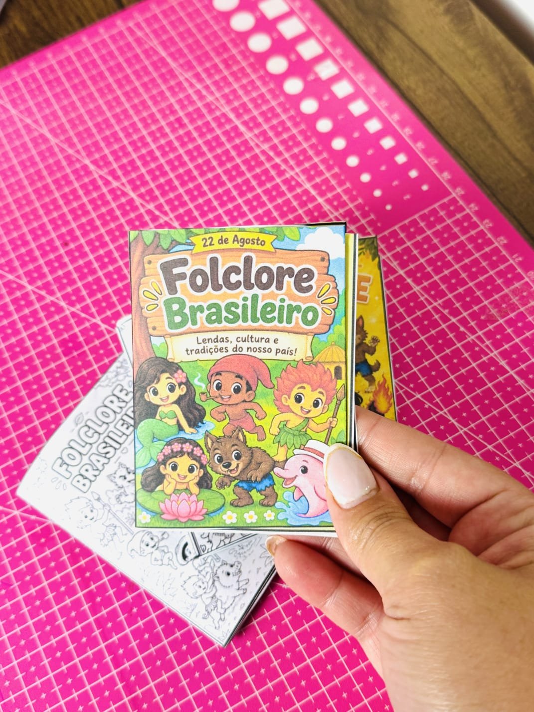Livrinho colorir do folclore - Imagem 4