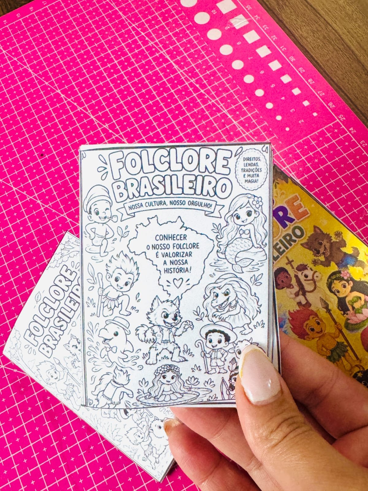 Livrinho colorir do folclore - Imagem 3