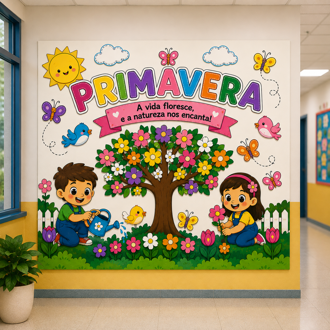 Painel primavera