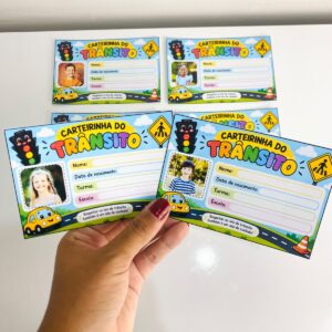 Carteirinha dia do trânsito