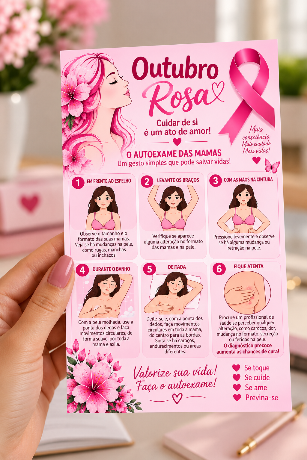 Painel romano outubro rosa 01 - Imagem 2